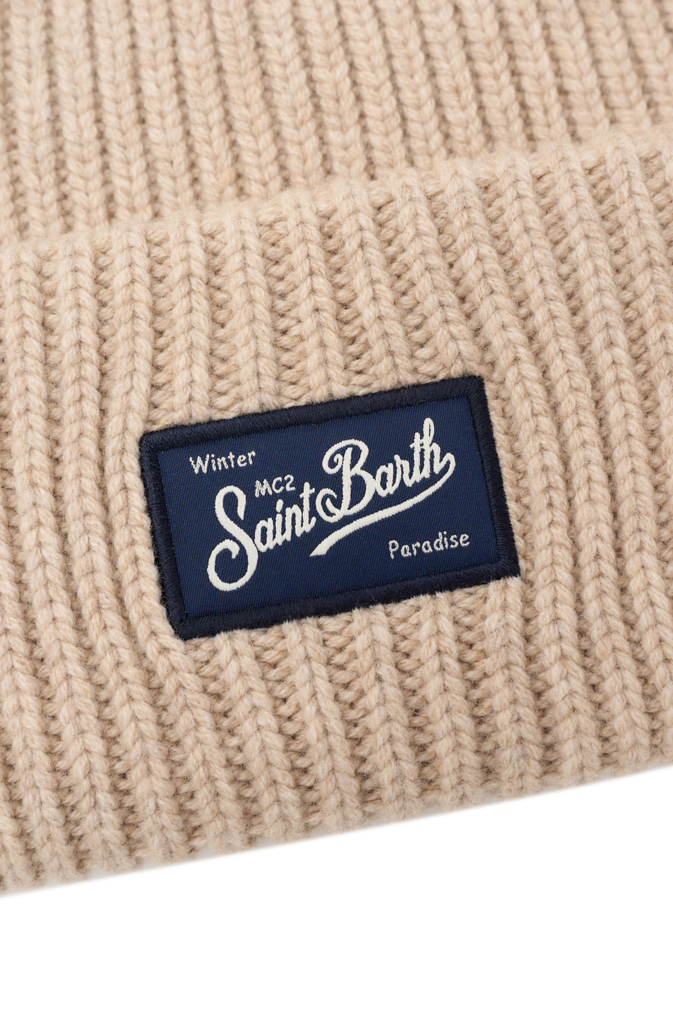 Шапка BERRY из смесовой шерсти|Основной цвет:Бежевый Мужской MC2 Saint Barth Шапка BERRY из смесовой шерсти (цвет ), артикул BRR0002-02300I | Фото 2