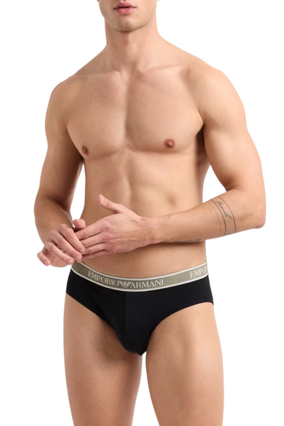 Мужской Emporio Armani Трусы в комплекте из 3 шт (цвет ), артикул EM000369-AF10779 | Фото 2