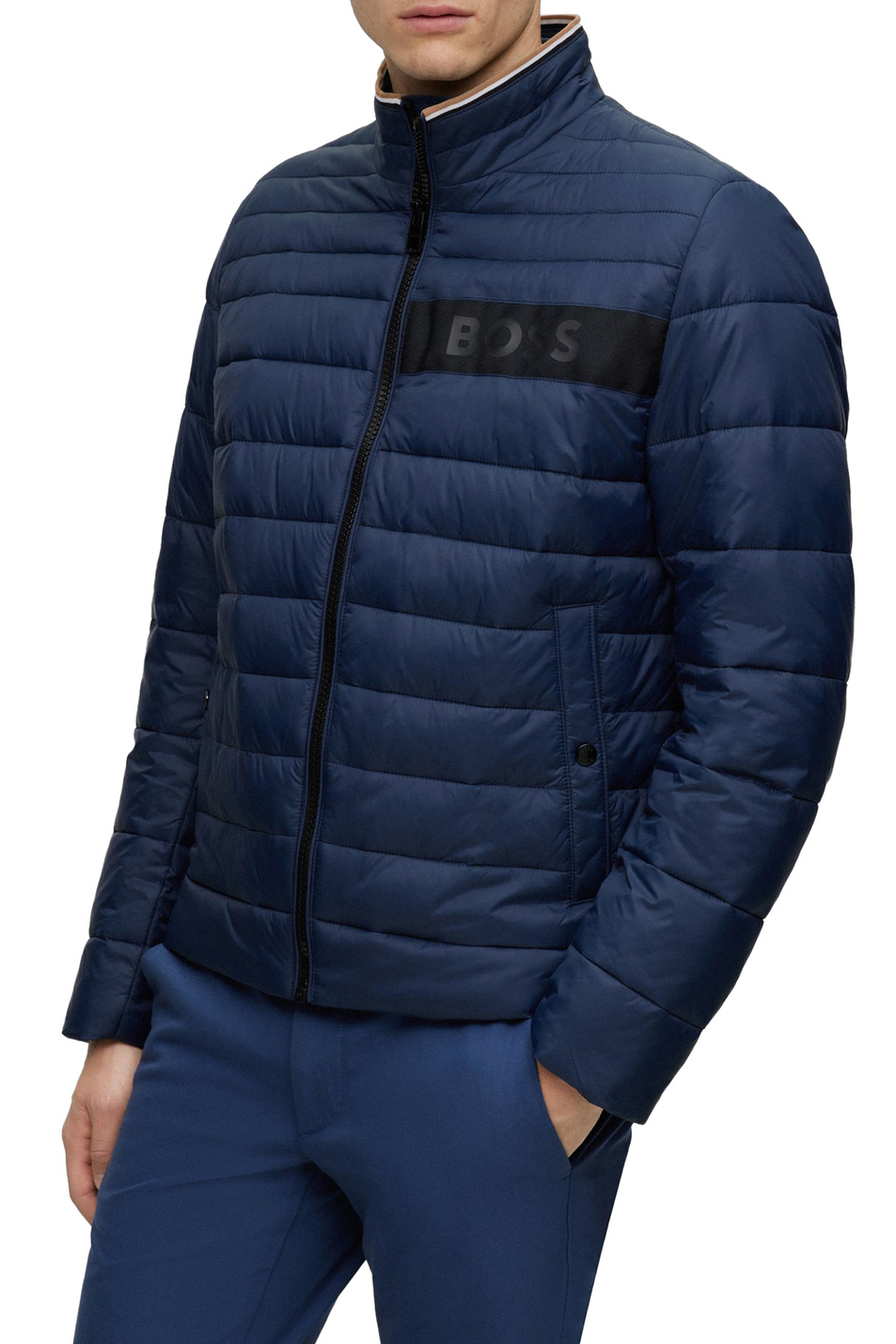 Мужской BOSS Куртка стеганая с логотипом (цвет ), артикул 50464308 | Фото 3