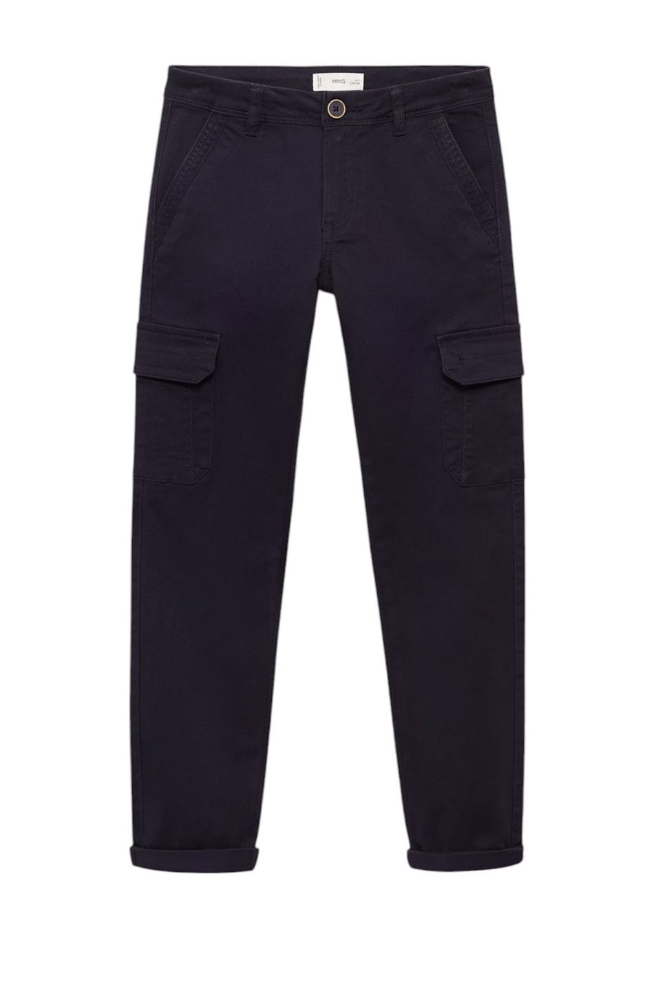 Мальчикам Mango Kids Брюки-карго CARGO из эластичного хлопка (цвет ), артикул 87043637 | Фото 1