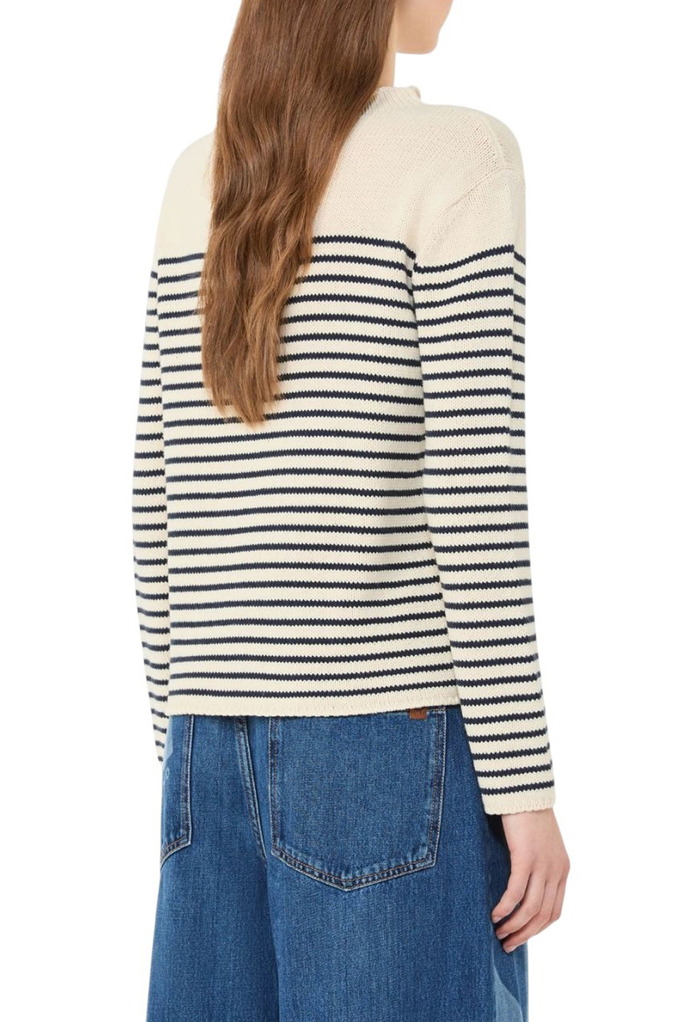 Женский Weekend Max Mara Джемпер QUADRO в полоску (цвет ), артикул 2615361151 | Фото 5