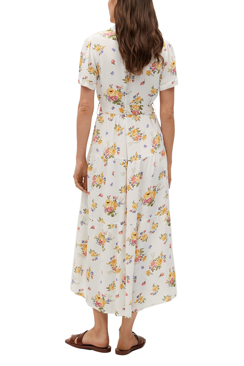 Mango Платье-рубашка SHIRTY с цветочным принтом (цвет ), артикул 87039009 | Фото 3