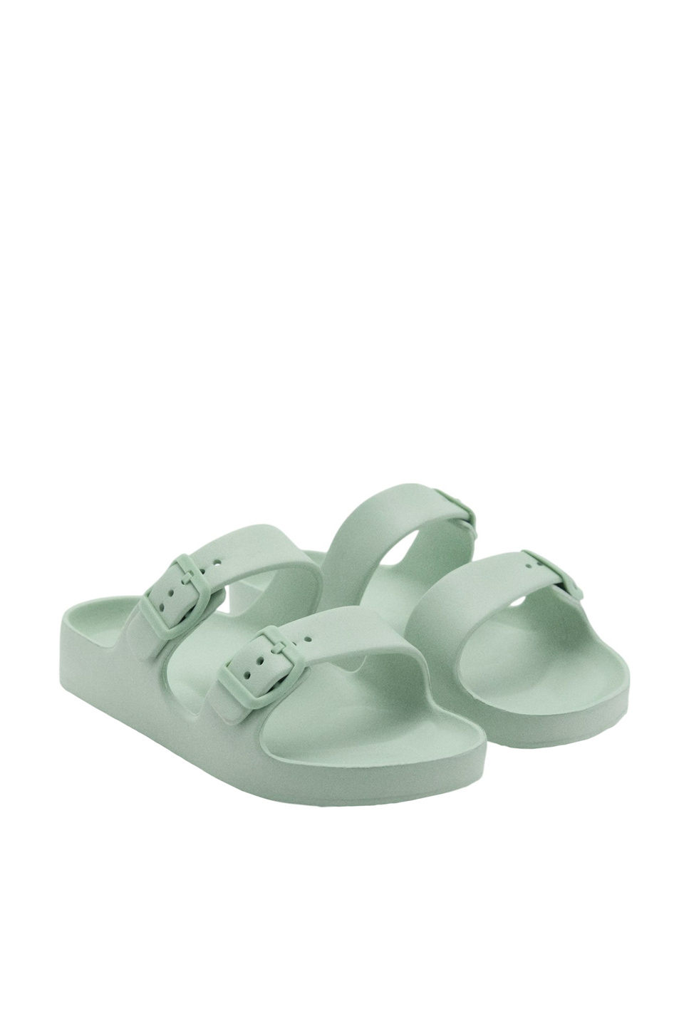 Девочкам Mango Kids Шлепанцы PAUV с пряжкой (цвет ), артикул 87037678 | Фото 2