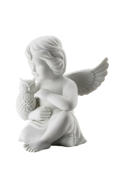 Фигурка "Ангел с совой"|Основной цвет:Белый|Артикул:69056-000102-90528 | Фото 2