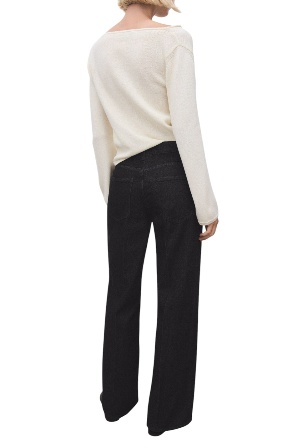 Женский Mango Джинсы MARTINA прямого кроя (цвет ), артикул 17046744 | Фото 4