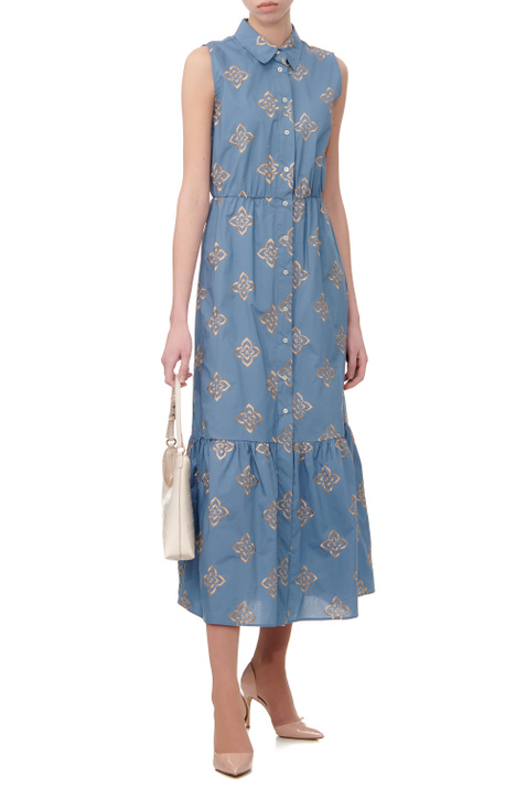 Emme Marella Платье GIAMBO с отложным воротником ( цвет), артикул 52210125 | Фото 3