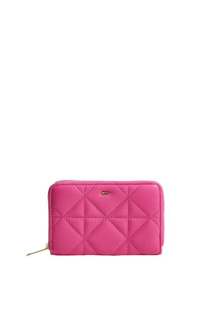 Стеганый кошелек CHESS|Основной цвет:Розовый|Артикул:37040055 | Фото 1