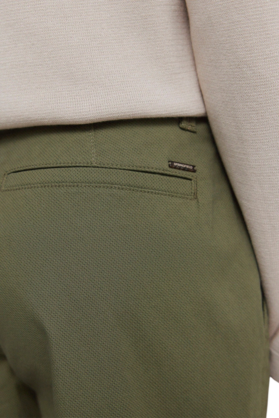 Мужской Springfield Брюки зауженного кроя (цвет ), артикул 1553719 | Фото 6