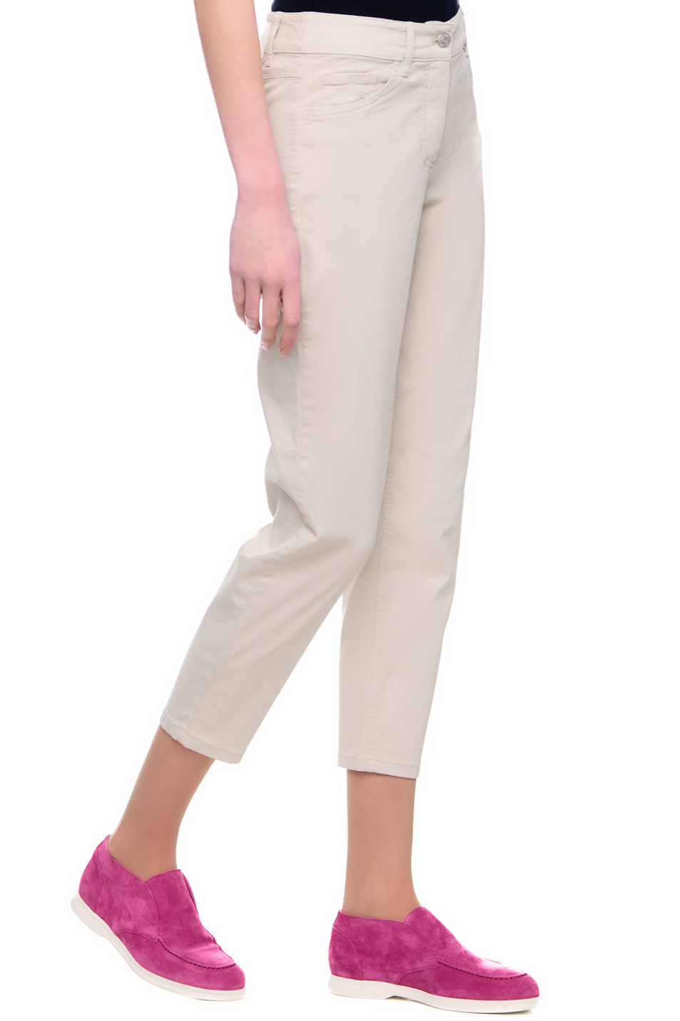 Женский Gerry Weber Джинсы однотонные (цвет ), артикул 92335-67965-Best4me 7/8 | Фото 5