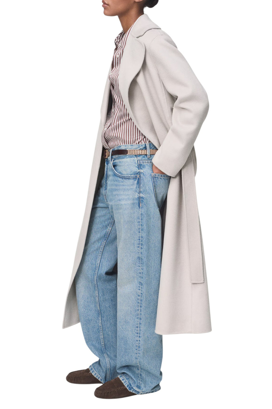 Женский Mango Пальто BATIN с поясом (цвет ), артикул 17005794 | Фото 3