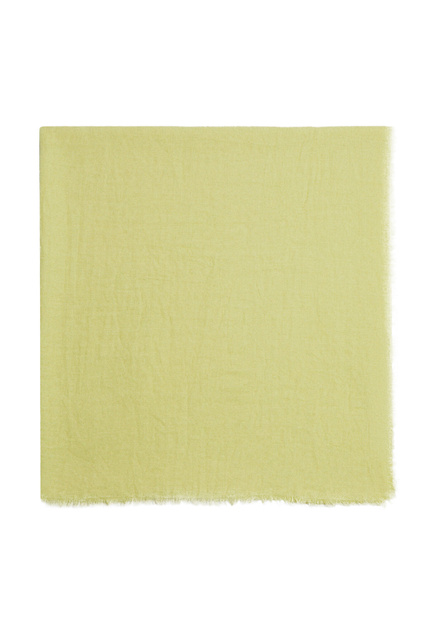 Однотонный шарф|Основной цвет:Желтый|Артикул:208328 | Фото 1