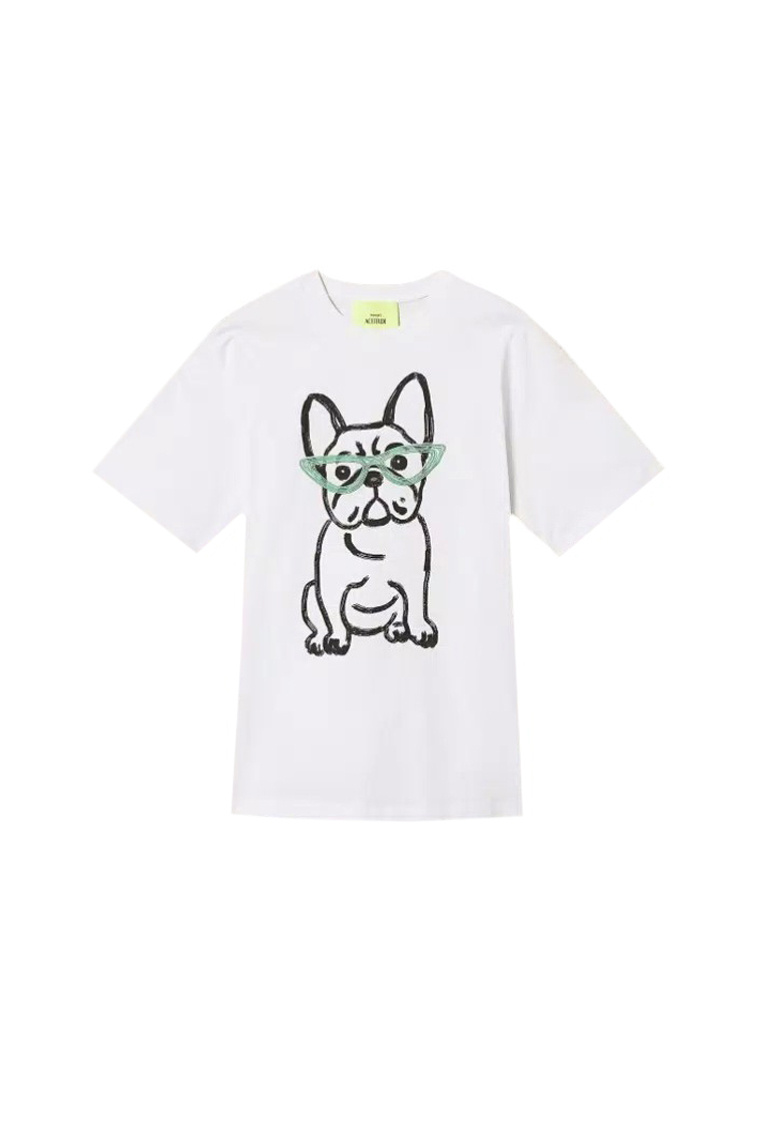 Женский TWINSET Milano Футболка MYFO из хлопка (цвет ), артикул 261AQ2010 | Фото 1