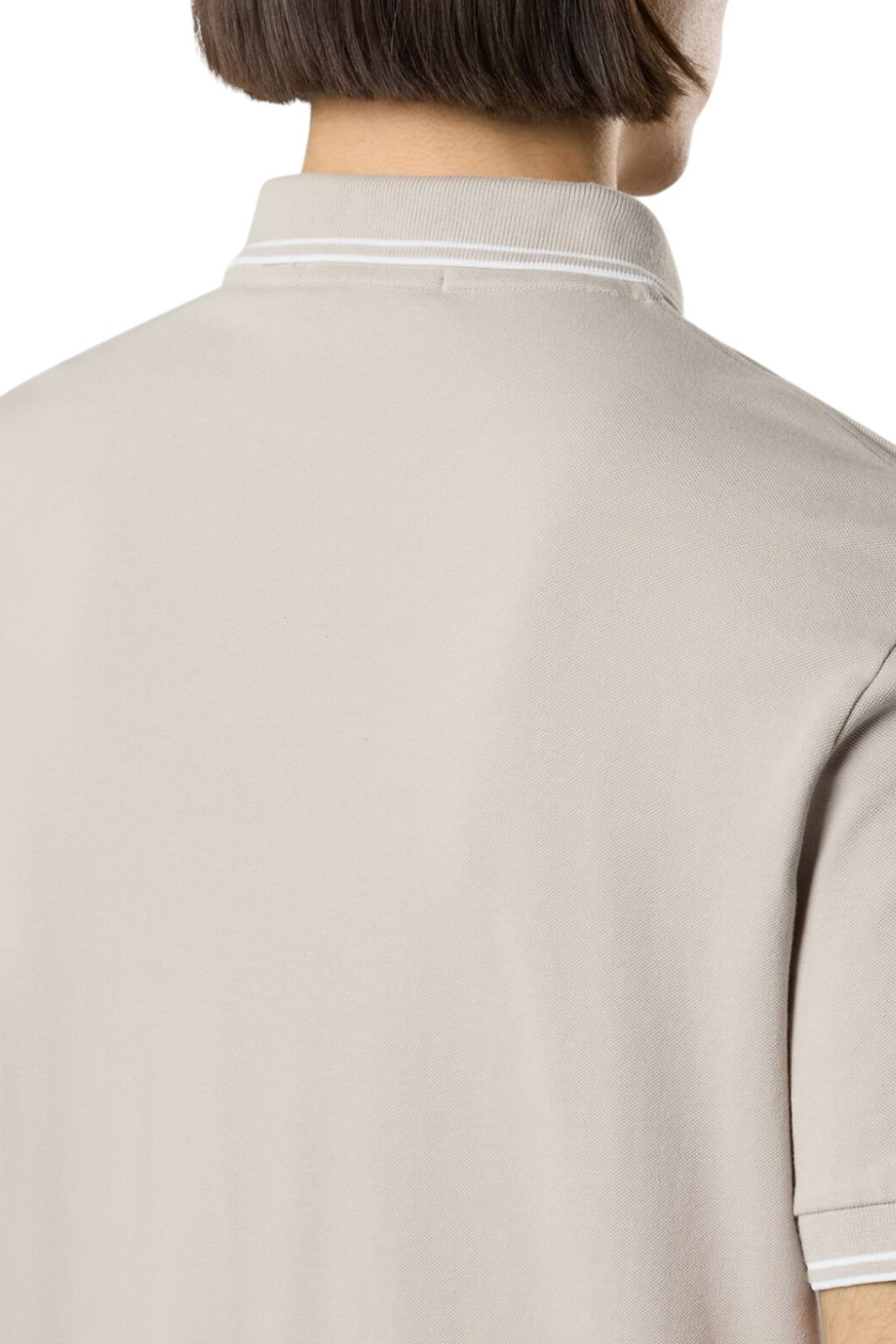 Мужской Stone Island Поло с контрастными деталями (цвет ), артикул L1S152200010-S0018 | Фото 6