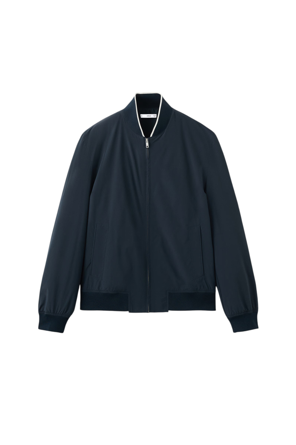 Мужской Mango Man Бомбер EROS однотонный (цвет ), артикул 27015935 | Фото 1