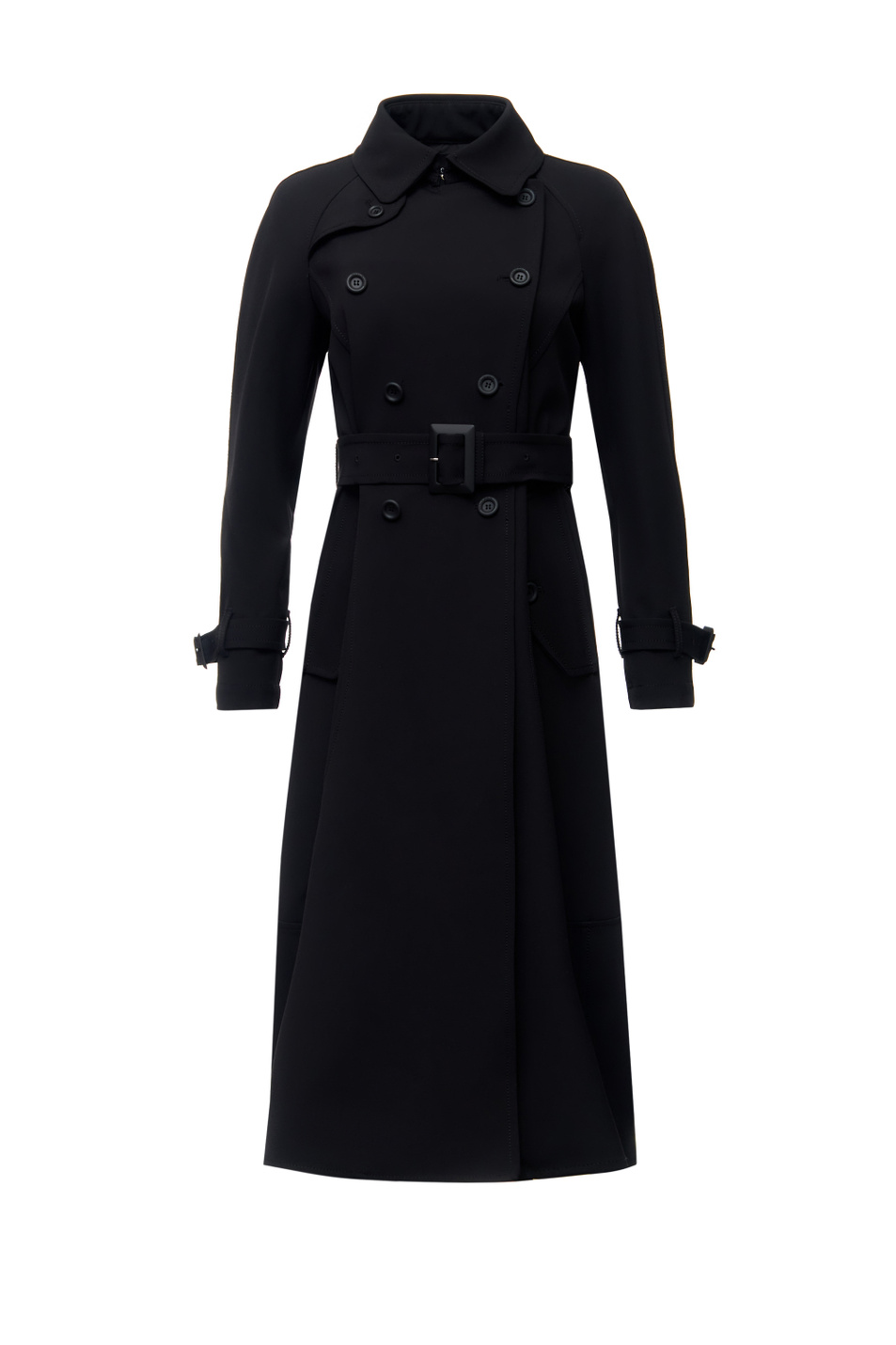 Женский Emporio Armani Двубортное пальто с поясом (цвет ), артикул 3L2L78-2NC2Z | Фото 1
