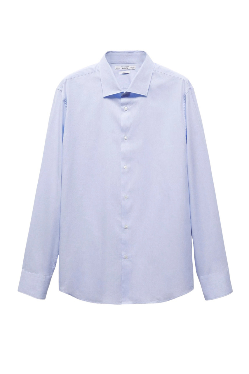 Рубашка EMERITOL приталенного кроя|Основной цвет:Голубой|Артикул:67090619 | Фото 1