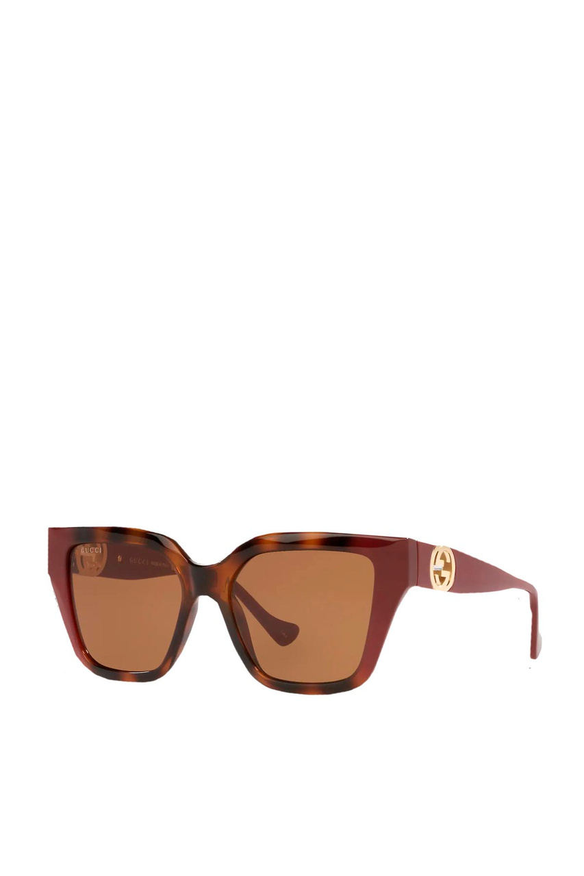 Солнцезащитные очки GG1023S|Основной цвет:Бордовый|Артикул:GG1023S | Фото 1