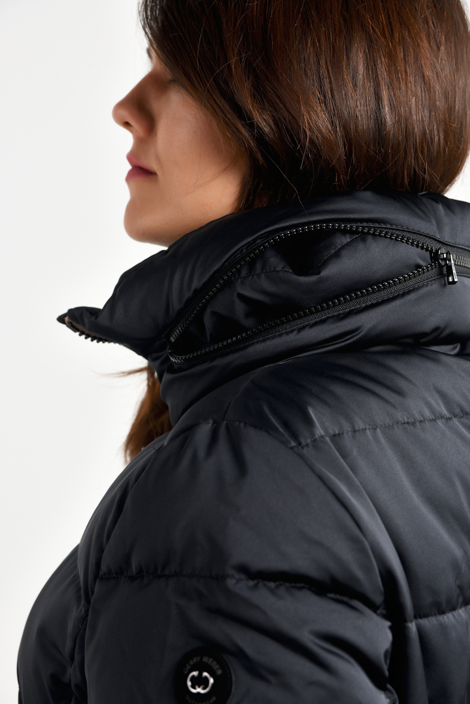 Женский Gerry Weber Пальто стеганое с потайным капюшоном (цвет ), артикул 450203-31115 | Фото 7