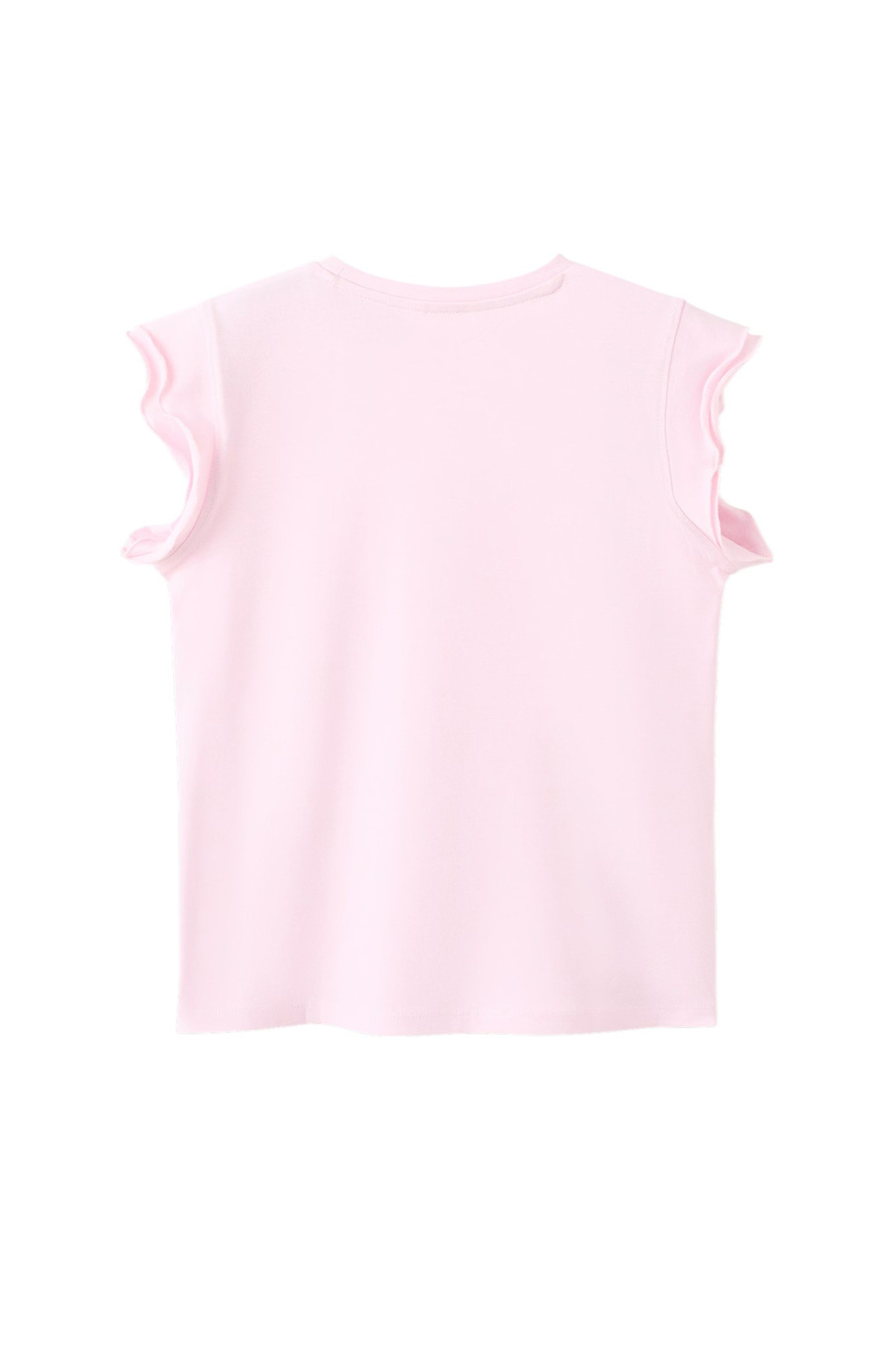 Девочкам Mango Kids Футболка LILI с оборками (цвет ), артикул 27005156 | Фото 2