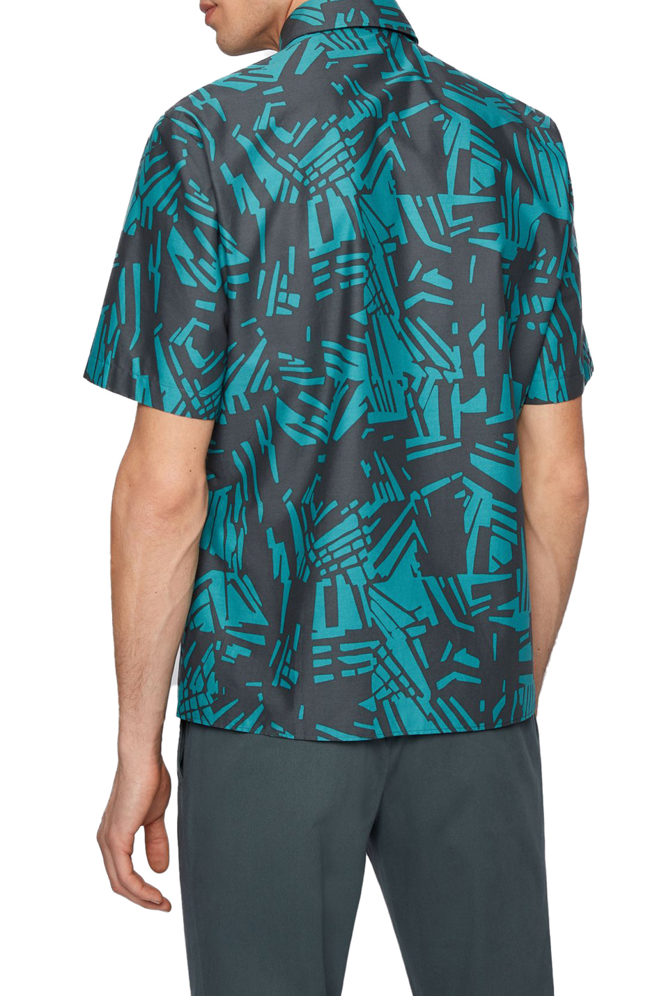 BOSS Рубашка Lukka с тропическим принтом (цвет ), артикул 50453069 | Фото 4