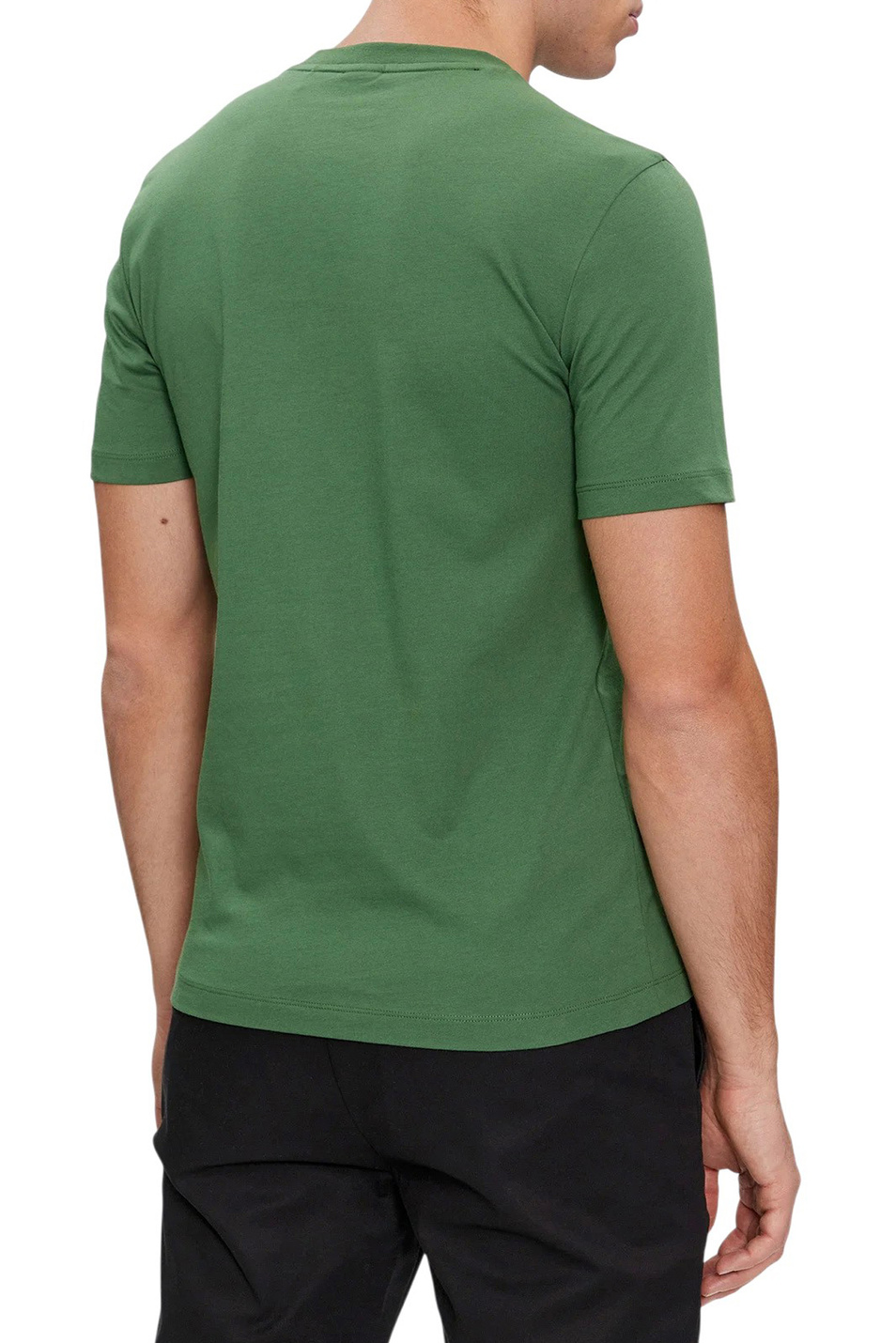 Мужской BOSS Футболка из натурального хлопка (цвет ), артикул 50468347 | Фото 3