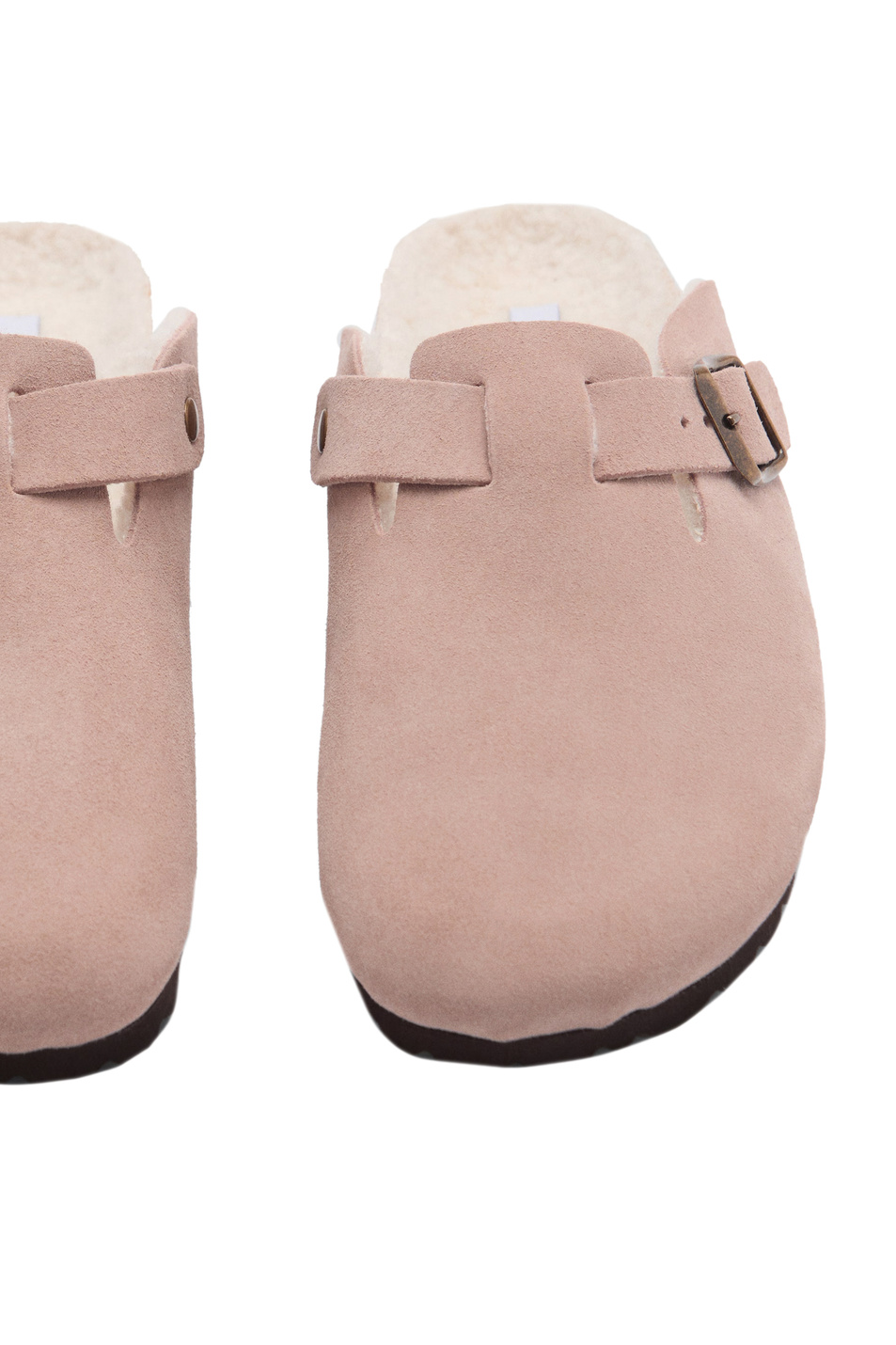 Девочкам Mango Kids Сабо BIOG из натуральной замши (цвет ), артикул 77065971 | Фото 3