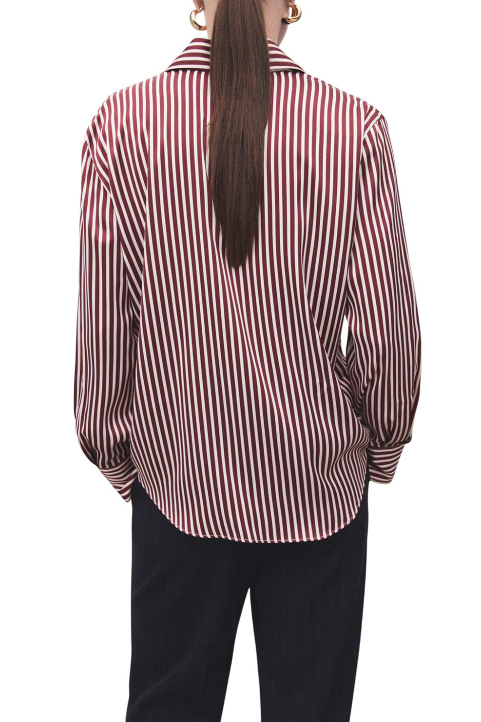 Женский Mango Рубашка MARGARET в полоску (цвет ), артикул 17087805 | Фото 4