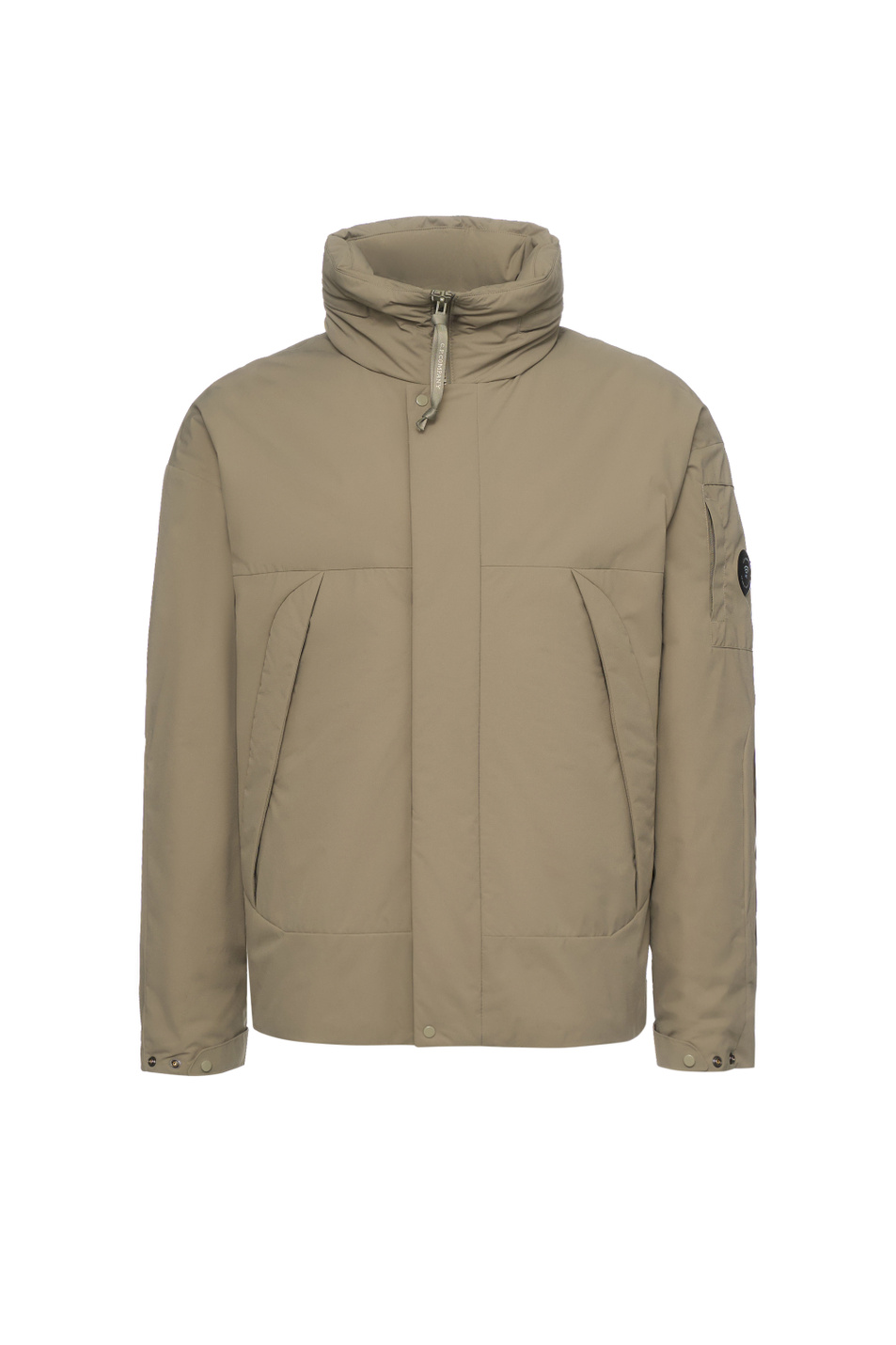 Куртка Pro-Tek PrimaLoft с фирменной линзой|Основной цвет:Бежевый Мужской C.P. Company Куртка Pro-Tek PrimaLoft с фирменной линзой (цвет ), артикул 21CMOW007A110264A | Фото 1