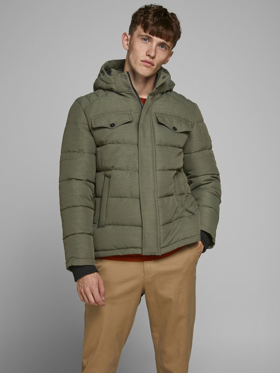 Мужской Jack & Jones Куртка со съемным капюшоном (цвет ), артикул 12173872 | Фото 1