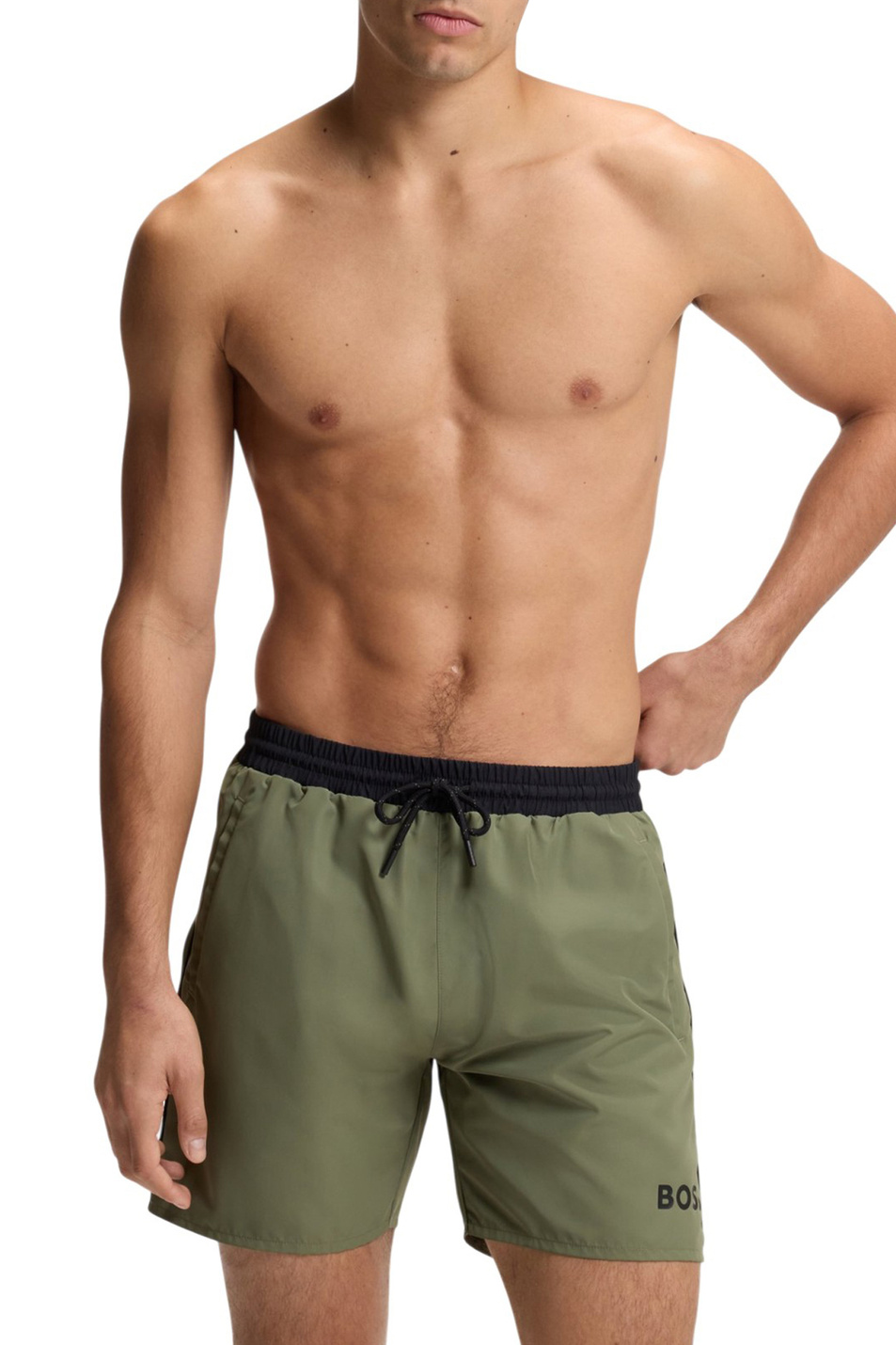 Мужской BOSS Шорты купальные Starfish с логотипом (цвет ), артикул 50514429 | Фото 2