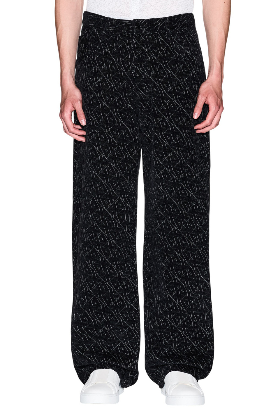 Мужской Armani Exchange Джинсы с логотипированным принтом (цвет ), артикул XM000076-AF18821 | Фото 3