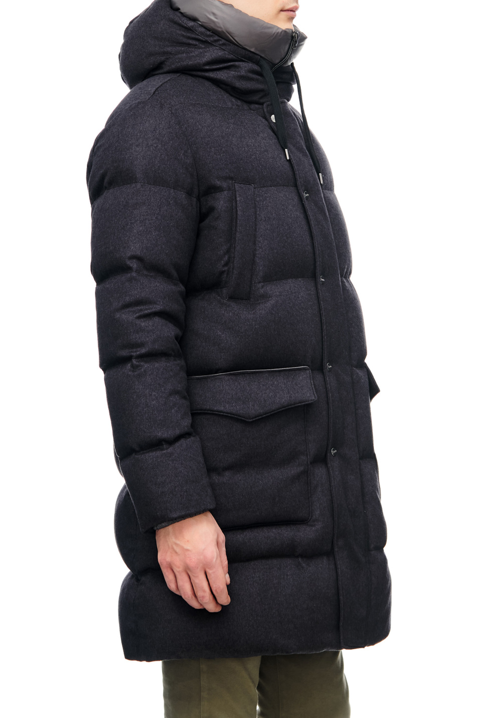 Мужской Herno Куртка классического кроя с капюшоном на кулиске (цвет ), артикул PI000901U38087 | Фото 4