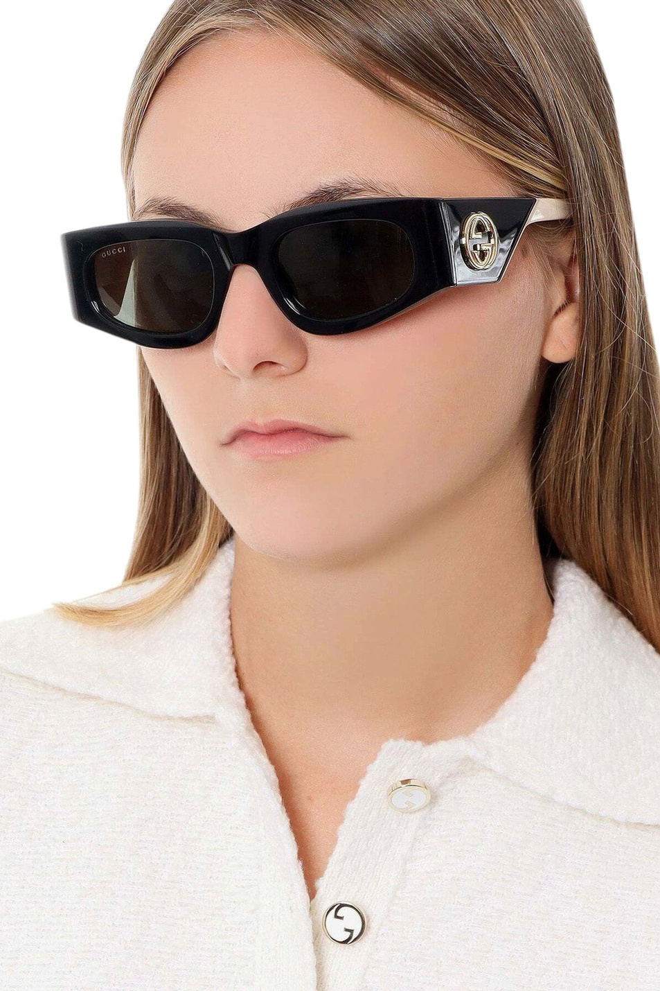 Женский Gucci Eyewear Солнцезащитные очки GG1664S (цвет ), артикул GG1664S | Фото 3