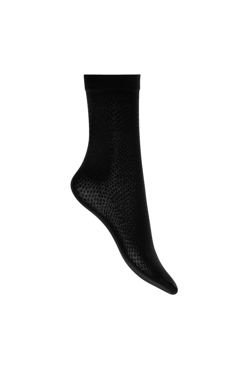 Носки Croco с принтом|Основной цвет:Черный|Артикул:48058 | Фото 1