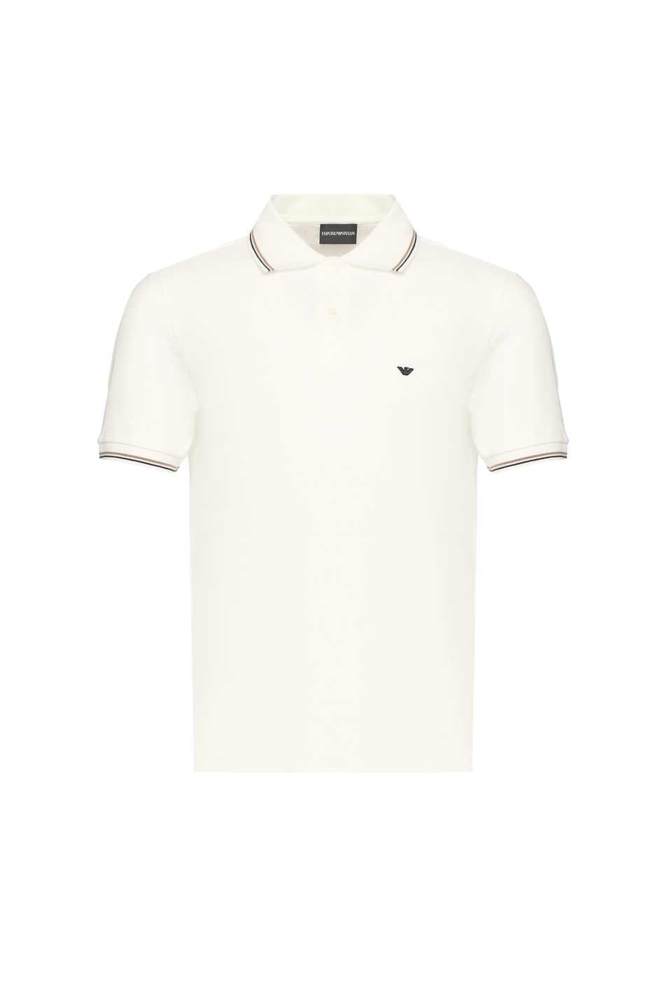 Мужской Emporio Armani Поло из эластичного хлопка (цвет ), артикул EM004606-AF23090 | Фото 1