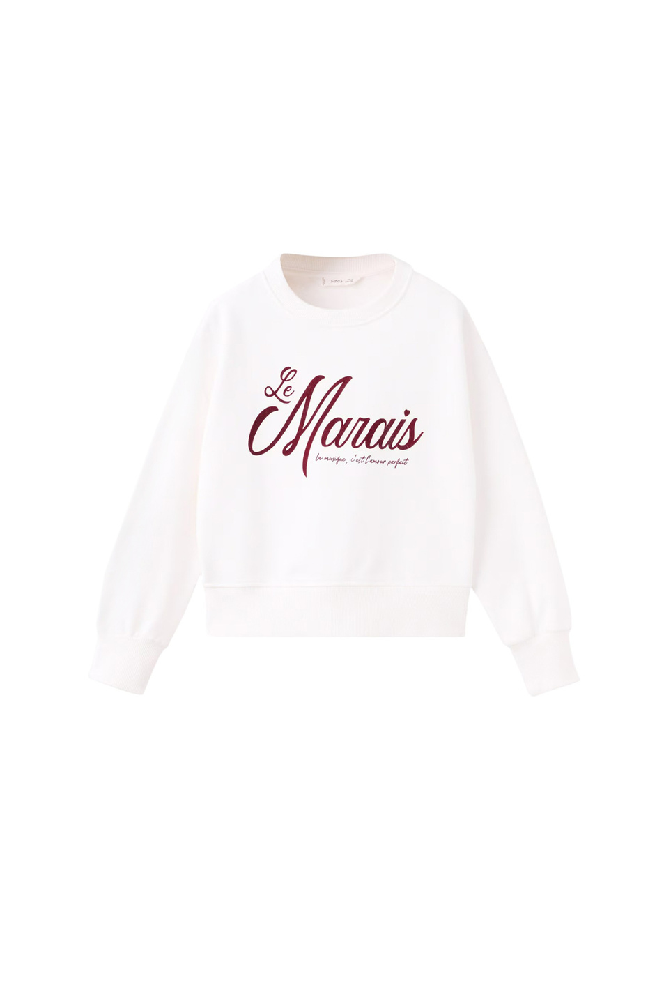 Девочкам Mango Kids Свитшот VIVRE с принтом (цвет ), артикул 17056728 | Фото 1