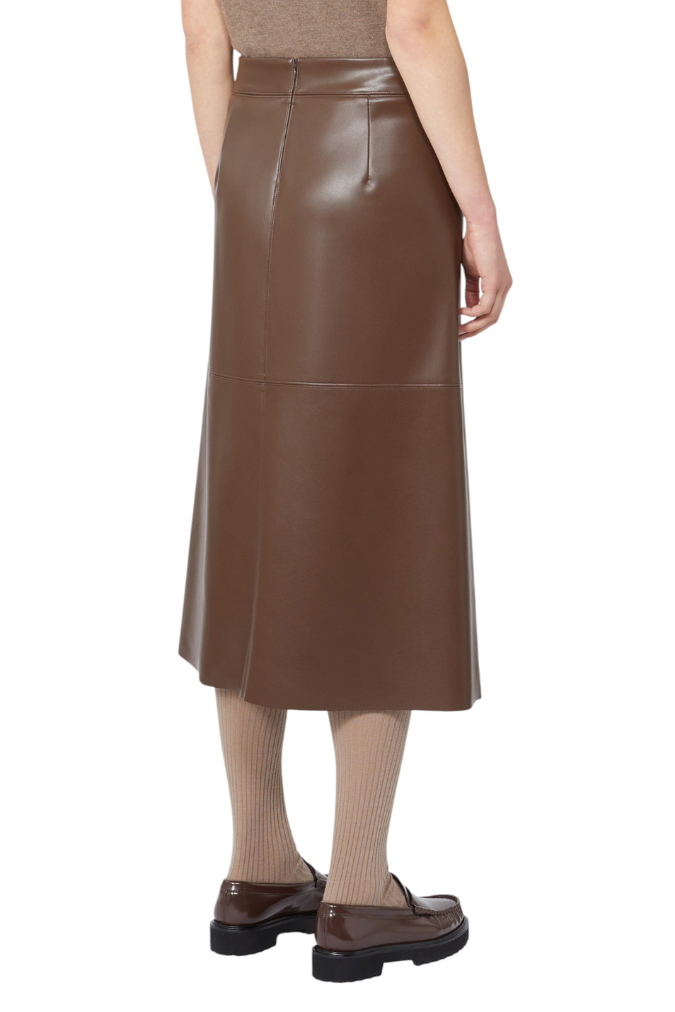 Женский Max Mara Юбка PLATA с декоративной строчкой (цвет ), артикул 2529776023 | Фото 4