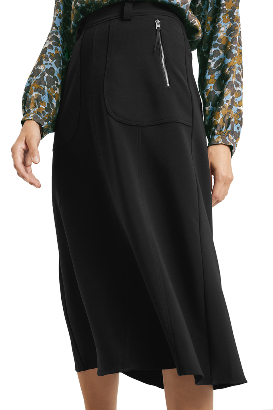 Женский Gerry Weber Юбка с карманами на молнии (цвет ), артикул 711007-66382 | Фото 4