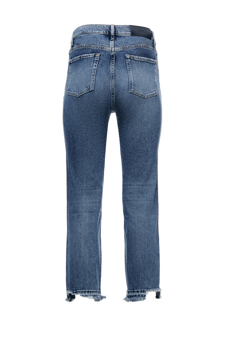 Женский 7 for all Mankind Джинсы LOGAN STOVEPIPE Street Wise with Distressed Hem (цвет ), артикул JSSLC100WI | Фото 2