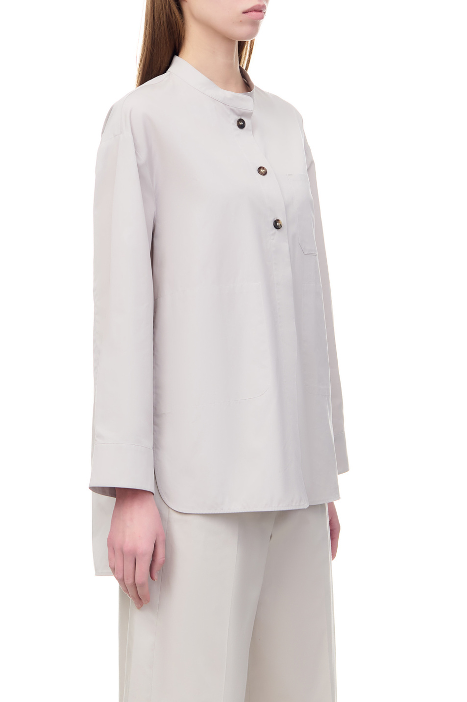 Женский Max Mara Рубашка PALMAS из натурального хлопка (цвет ), артикул 2391910132 | Фото 5