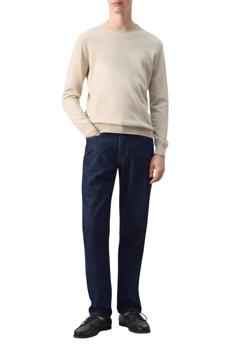 Мужской Mango Man Джинсы BOB из хлопка (цвет ), артикул 27024430 | Фото 2