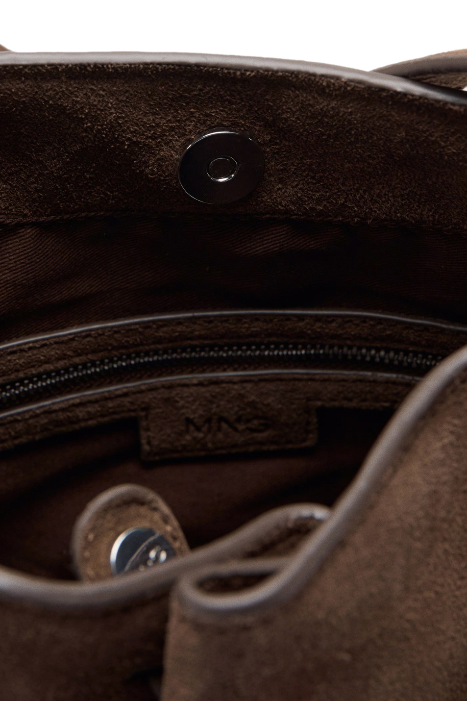 Женский Mango Сумка RUIRA из натуральной замши (цвет ), артикул 27041211 | Фото 4