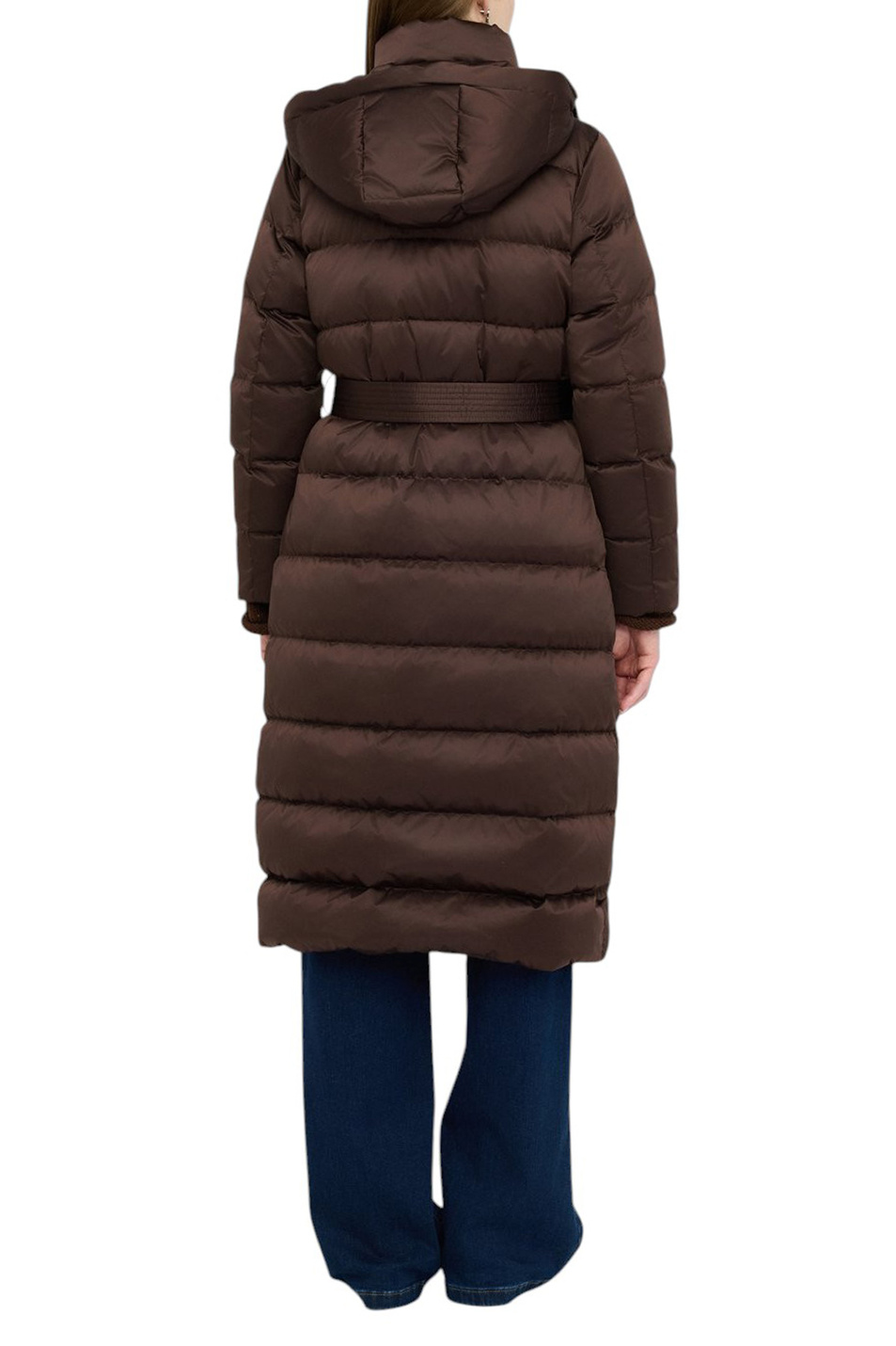 Пальто стеганое с капюшоном|Основной цвет:Коричневый Женский Liu Jo Пальто стеганое с капюшоном (цвет ), артикул MF5011T017A | Фото 4