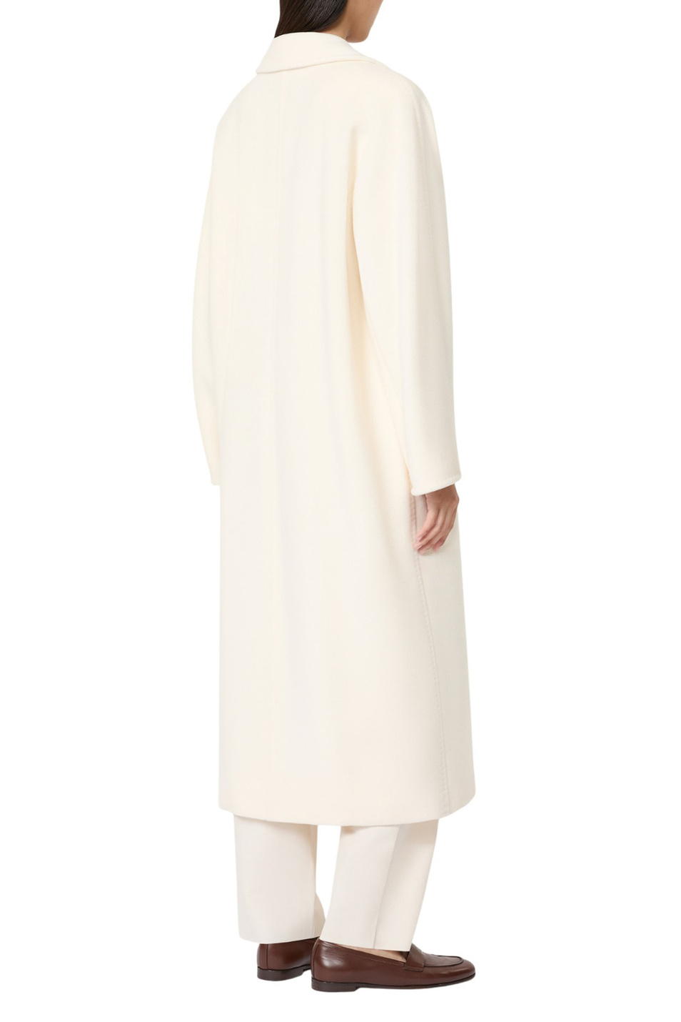 Пальто MADAME из шерсти с кашемиром|Основной цвет:Кремовый Женский Max Mara Пальто MADAME из шерсти с кашемиром (цвет ), артикул 2521018011 | Фото 4