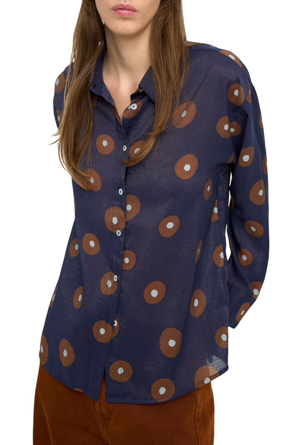 Женский Parfois Рубашка с принтом (цвет ), артикул 241127 | Фото 3