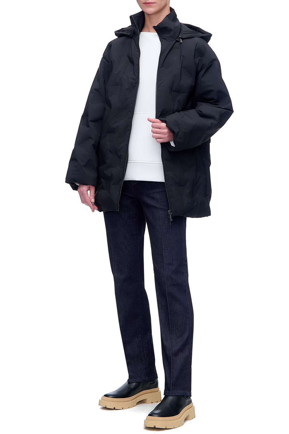 Emporio Armani Куртка на молнии с отстегивающимся капюшоном (цвет ), артикул 6K2B94-1NZQZ | Фото 2