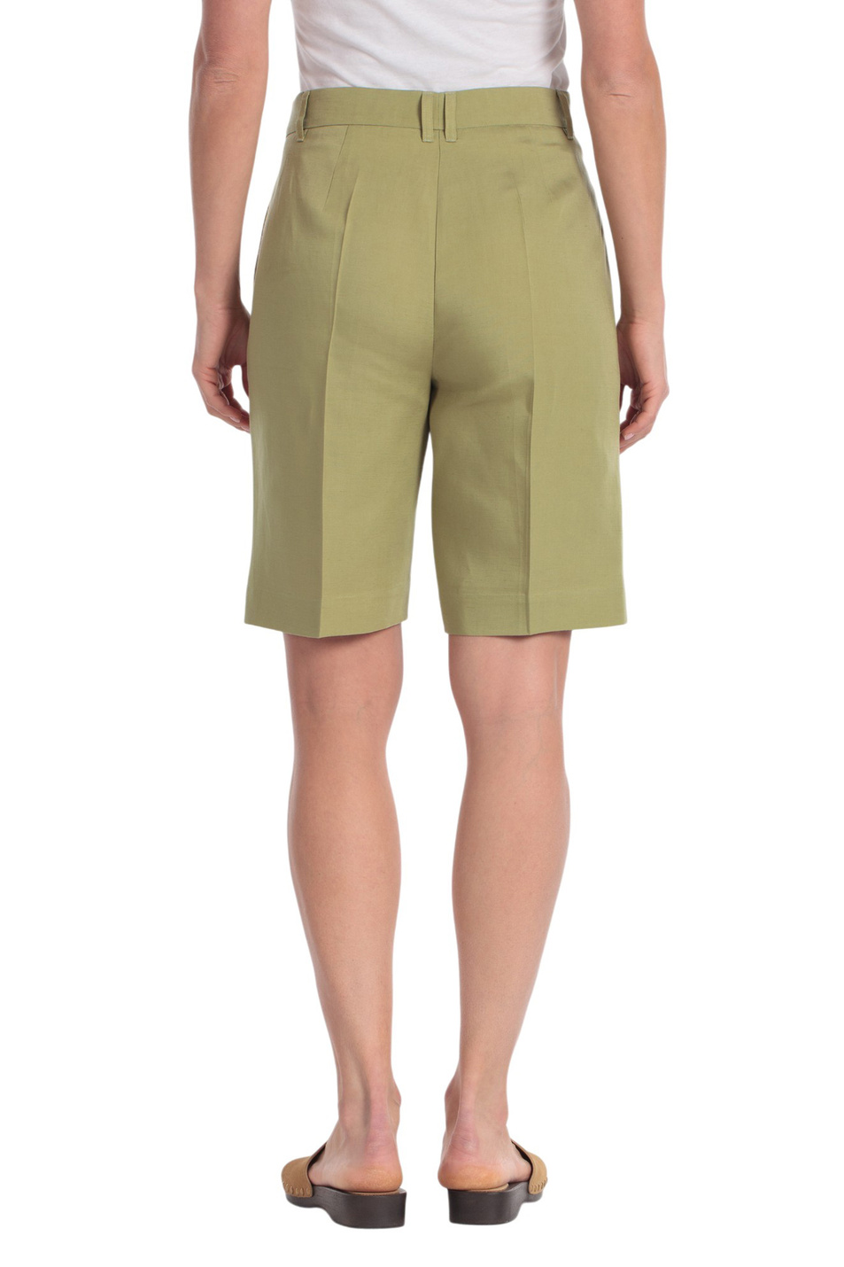 Женский Gerry Weber Шорты-бермуды однотонные (цвет ), артикул N67202 | Фото 2
