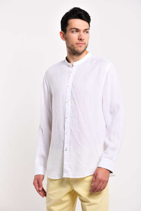 BOSS Рубашка из натурального льна Lamberto (Белый цвет), артикул 50427147 | Фото 1