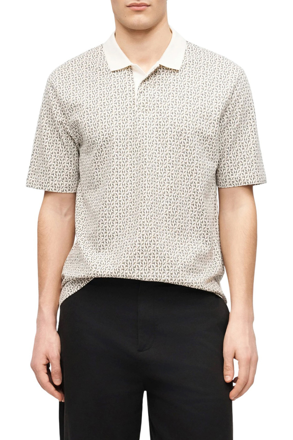 Мужской Armani Exchange Поло из эластичного хлопка (цвет ), артикул XM000736-AF10819 | Фото 3