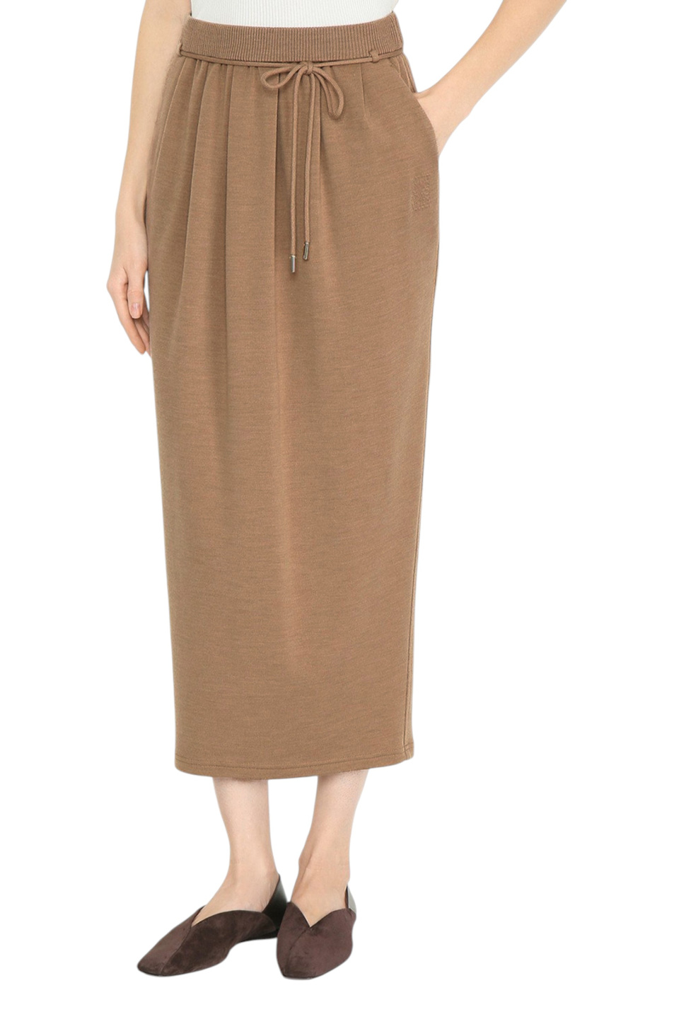 Женский Max Mara Юбка ANGIZIA из шерсти (цвет ), артикул 2621776022 | Фото 4
